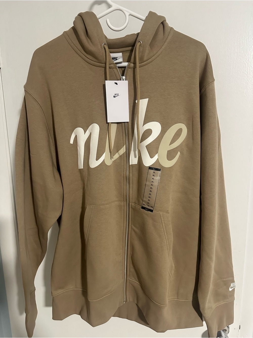 Nike Men’s Club Fleece Full Zip Hooded Sweatshirt